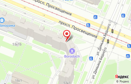 Салон красоты Успех на Гражданском проспекте на карте
