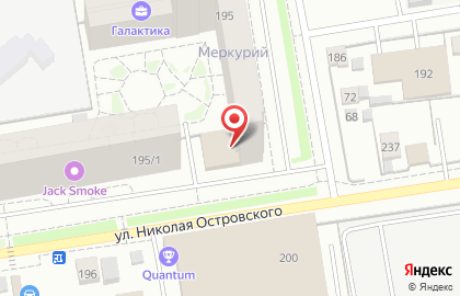 ООО Строймаркет на улице Николая Островского на карте