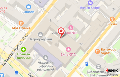 Фотоагентство Frista на Большой Пушкарской улице на карте
