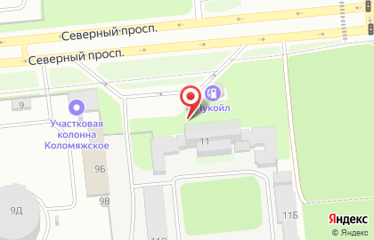 ОАО Банкомат, КБ Петрокоммерц на Северном проспекте на карте