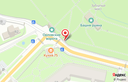Парк Екатерининский парк на карте