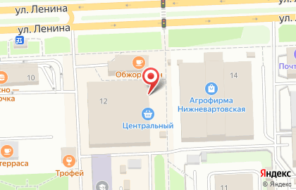 Банкомат Ермак в Ханты-Мансийске на карте