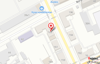 Магазин Красное & Белое на Красноармейской улице на карте