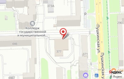 Телекоммуникационная компания Билайн Бизнес на Пушкинской улице на карте