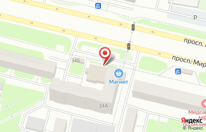 Эра на улице Мира на карте