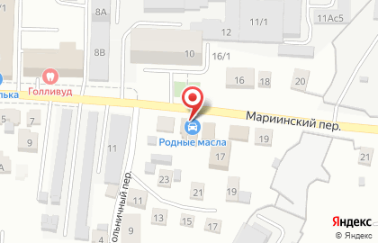 Автомагазин Родные масла в Томске на карте