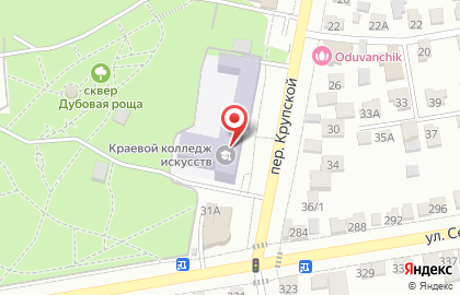 Банкомат Московский Индустриальный Банк в переулке Крупской на карте