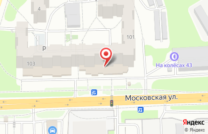 Бутуз на Московской улице на карте