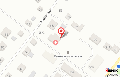 Сысертская центральная районная больница на улице Революции на карте