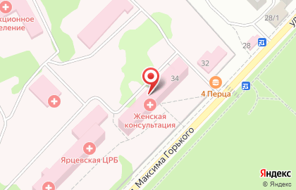 Аптека Авиценна, аптека на улице Максима Горького на карте