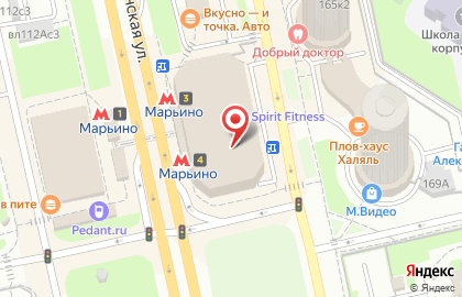 Магазин обуви и аксессуаров Kari на Люблинской улице на карте