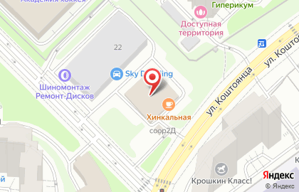 Автосервис кузовного ремонта Авто Запад Моторс на карте