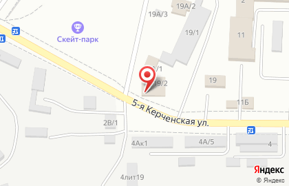 Супермаркет Пятёрочка в Астрахани на карте