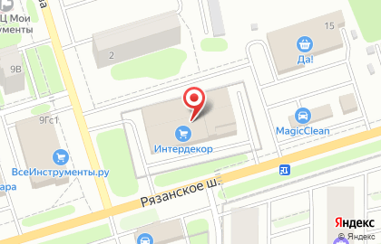 Интердекор в Новомосковске на карте
