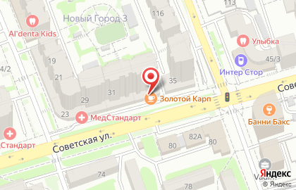 Сушилка на Советской улице на карте
