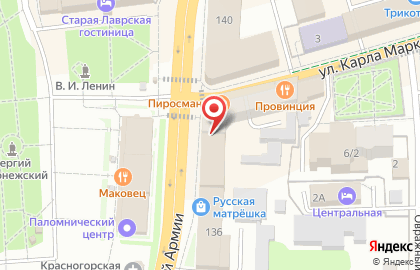 Senokos на карте