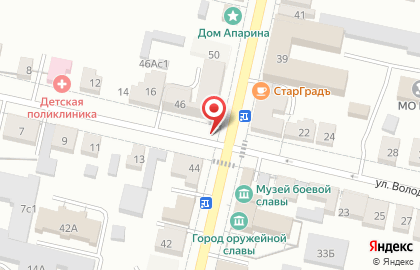 Продуктовый магазин во Владимире на карте