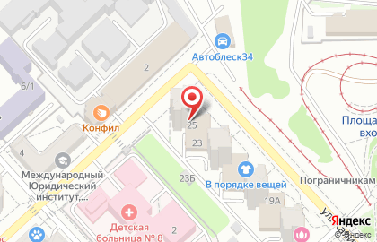 Реклама в подъездах от РА Арт-Лифт в Ворошиловском районе на карте