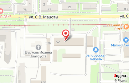 Автошкола Драйвер на улице Мацоты С.В. на карте