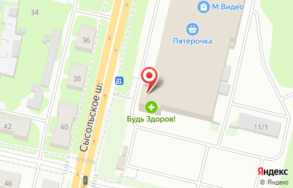 Салон-магазин Кухни Беларуси на Сысольском шоссе на карте