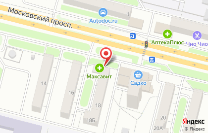 Аптека Максавит в Брянске на карте