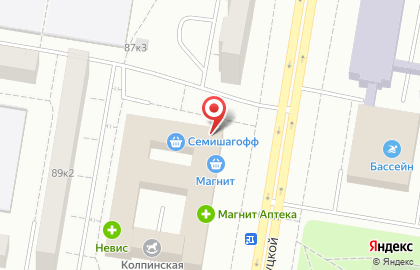 Ветеринарная клиника Айболит-99 на улице Веры Слуцкой на карте