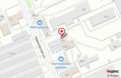 Торговая компания Русь на Харьковской улице на карте
