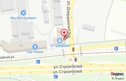 София на Трамвайной улице на карте