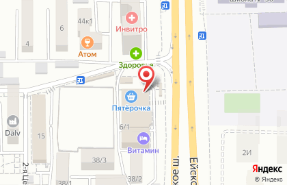 Почта Банк в Краснодаре на карте