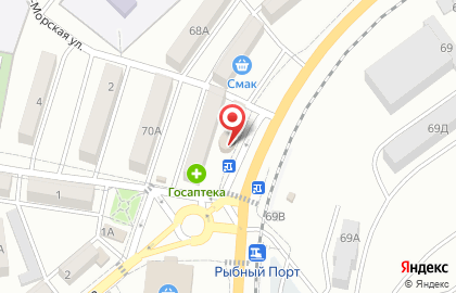Цветочный салон на Находкинском проспекте на карте