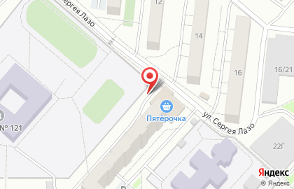 Компания ЭкспертИнвест24 на улице Сергея Лазо на карте