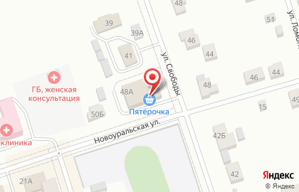Уральский банк реконструкции и развития, ПАО в Екатеринбурге на карте