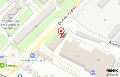 Туристическое агентство Меридиан на улице З.Космодемьянской на карте