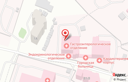 Якутская городская клиническая больница на карте