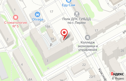 Театральная студия Подмостки Прикамья на карте