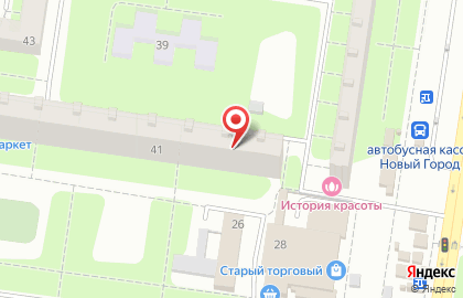 Парикмахерская Зазеркалье в Автозаводском районе на карте