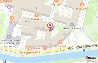 Ленполиграфмаш, тд на карте