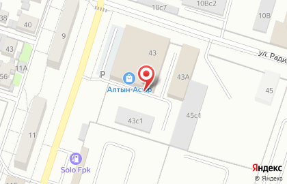 Магазин автозапчастей Дизель в Центральном районе на карте