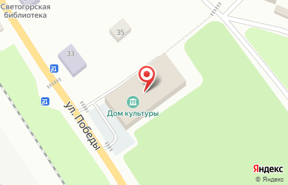Дом культуры г. Светогорск на карте