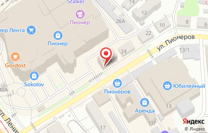 Государственная инспекция труда в Алтайском крае на улице Пионеров на карте