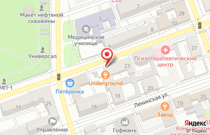 Салон красоты Смузи на Пушкинской улице на карте
