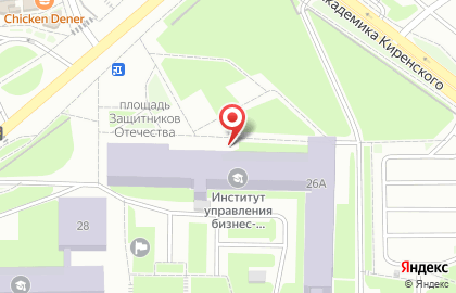 Центр повышения квалификации и переподготовки кадров в области безопасности жизнедеятельности, СФУ, Сибирский Федеральный Университет на карте