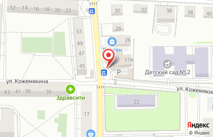 Киоск по продаже хлебобулочных изделий Майбах хлеб на Красносельской улице на карте