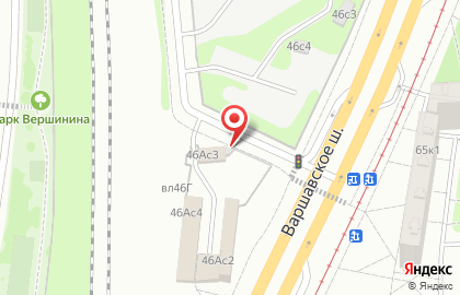 Шинный центр Shinaby на Варшавском шоссе на карте