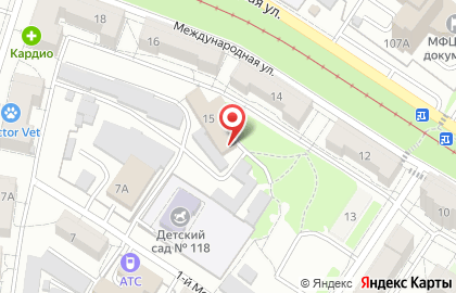 Яхт-клуб Юнга на карте