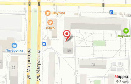 Магазин Корона в Комсомольском районе на карте