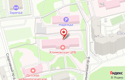 Женская консультация, г. Климовск на карте