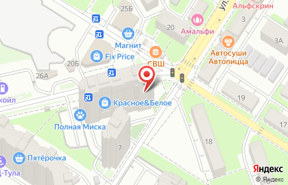Магазин колбасных изделий город мастеров в Привокзальном районе на карте