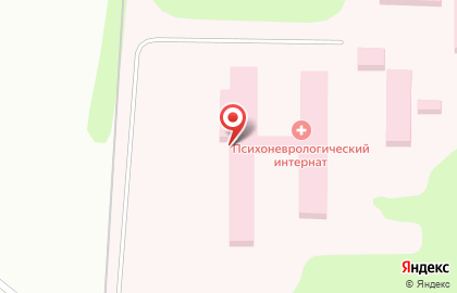 Кировский психоневрологический интернат на Ладожской улице на карте