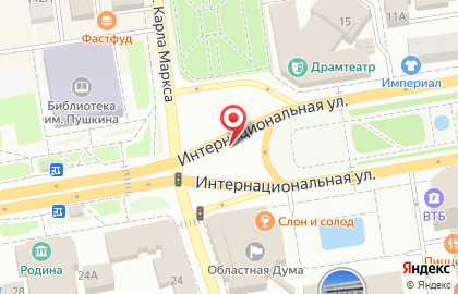 Авторские памятники из гранита на Московской улице на карте